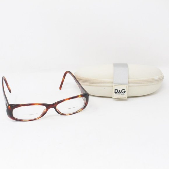 DOLCE & GABBANA #31700 Rectangular Tortoiselle Reading Optical Glasses main image 5